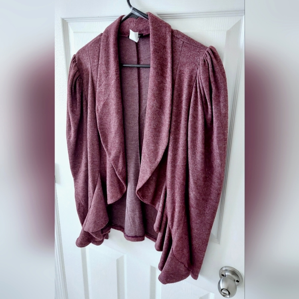 Top Chic Fleece Cardigan - Picture 3 of 4